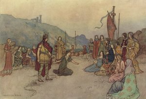 Geoffrey Chaucer, Die Geschichte der Frau von Bath von after Warwick Goble