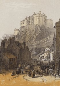 Edinburgh Castle, vom Grassmarket