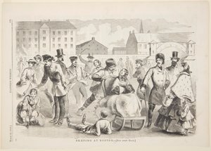Schlittschuhlaufen in Boston