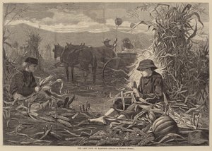 Die letzten Tage der Ernte von after Winslow Homer