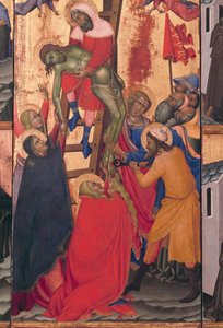 Abnahme Christi vom Kreuz von also Manfredi de Battilori Bartolo di Fredi