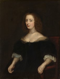 Porträt von Anna van den Corput (1599-1645). Ehefrau von Jacob de Witt