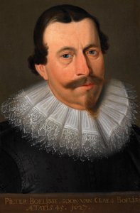 Porträt von Pieter Claesz Boelens (ehemals Pieter Boelisse betitelt) von anonymous (copy after)