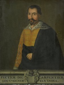 Porträt von Pieter de Carpentier, Generalgouverneur von Niederländisch-Ostindien