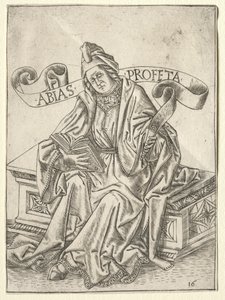 Die Propheten: Obadja von attributed to Baccio Baldini