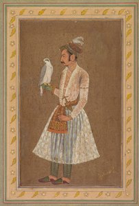 Porträt von Raja Jagat Singh von Nurpur (regierte 1618-46) von attributed to Bichitr