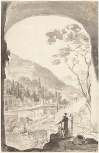 Cava Napoli von attributed to Jean Honoré Fragonard