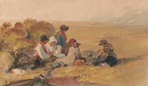 Die Erntearbeiter von attributed to Peter DeWint