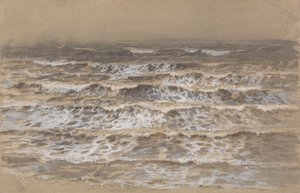 Studie von Wellen von attributed to Samuel Palmer