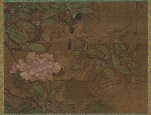 Vögel und Blumen