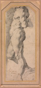 Studie eines stehenden männlichen Aktes von called Cavaliere d
