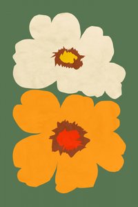 Abstrakte Blumenblüten