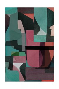 Abstrakte Geometrische Collage von cartissi