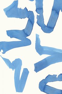 Blaues Flüssiges Abstrakt von cartissi