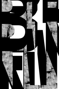 Fette Grafische Typografie von cartissi