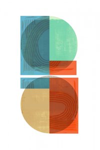 Bunte geometrische Stapel von cartissi