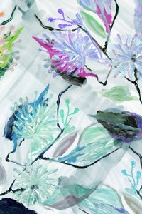 Zarte malerische Blüten