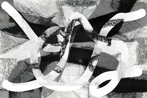 Dynamische Monochrome Striche