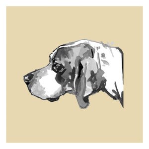 Elegantes Hundeprofil von cartissi