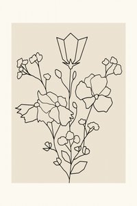 Elegante Florale Linien