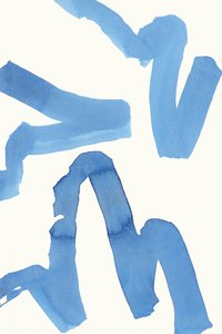 Flüssiges Blaues Abstrakt von cartissi
