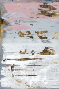 Goldenes Pink Abstrakt von cartissi