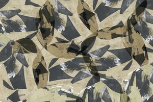 Geschichtete geometrische Blätter von cartissi