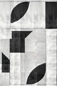 Moderne geometrische Monochromie von cartissi