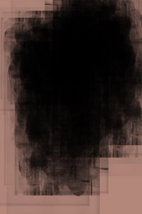Stimmungsvolle schwarze Abstraktion von cartissi