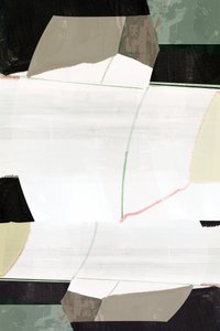 Gedämpfte geometrische Abstraktion von cartissi