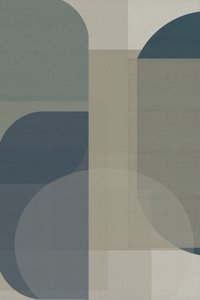 Gedämpfte geometrische Formen von cartissi