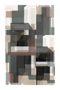 Gedämpfte Geometrische Schichten von cartissi