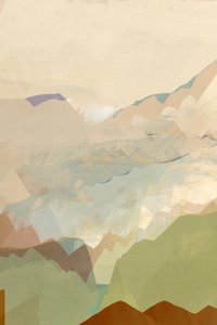 Friedliche Berglandschaft