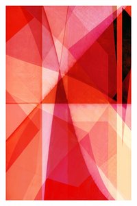 Rote Geometrische Schichten von cartissi