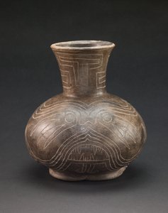 Gefäß mit eingravierten Motiven, ca. 1400-1600 von culture Mississippian