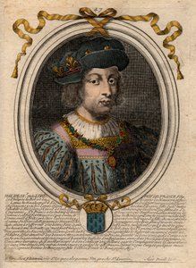 Porträt von Philipp V. der Lange (1294-1322), König von Frankreich - Philipp V. (1294-1322) 
