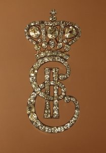 Monogramm von Katharina II. für die Ehrendamen, zwischen 1775 und 1780