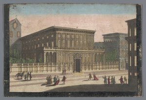 Ansicht des Palazzo Doria-Tursi in Genua