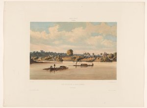 Post Gelderland und Joden Savannah (Flussseite) von jonkheer Jacob Eduard van Heemskerck