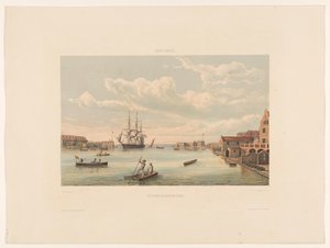 Willemstad. Der Eingang des Hafens von Curaçao