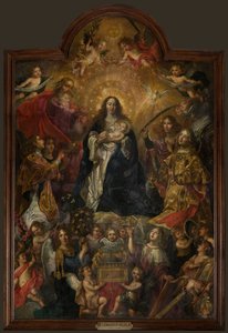 Pfarrkirche (Sint-Walburgakerk). Gemälde. Nicolas De Liemaeckere.