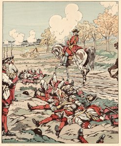 Kanon? Nun... Es tötet, das sind alle Worte von Saint Pern (Saint-Pern), die er mit seiner Schnupftabakdose in der Hand nach dem Massaker der Grenadiere durch die Kanonen der feindlichen Armee in der Schlacht von Minden 1759 während des Siebenjährigen Krie
