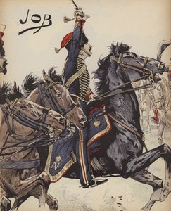Französischer Kavallerist der Napoleonischen Kriege