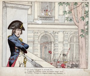 Er sah Ludwig XVI. zum zweiten Mal (Invasion der Tuilerien, 20. Juni)