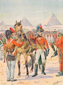 Uniformen der französischen Truppen zu allen Zeiten: 9. Halbbrigade in Ägypten