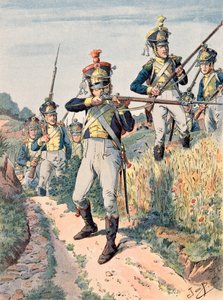Uniformen der französischen Truppen zu allen Zeiten: Legion de la Vistula, Infanterie