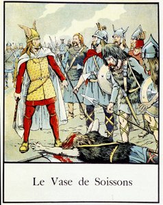 Die Vase von Soissons - in „Kleine Geschichte Frankreichs“ von Jacques Bainville, hrsg. von Mane von pseudonym for Onfray de Breville Jacques Job