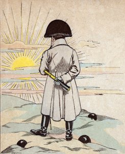 Porträt von Napoleon Bonaparte - Lithographie von Job (Jacques Onfroy de Breville) aus „Le Grand Napoleon des Petites Enfants“ 1893