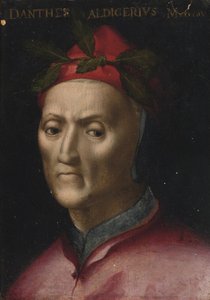 Porträt von Dante Alighieri 1265-1321 von second half 16th cen. Italian
