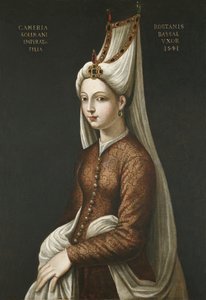 Prinzessin Mihrimah Sultan, Tochter des Kaisers Suleiman I, zweite Hälfte des 16. Jahrhunderts von second half 16th cen. Italian
